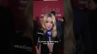 🎞️ Virginie Efira au dîner des nommés des César [upl. by Amar]