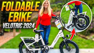 2024s Ultimate Folding Ebike Velotric Fold 1 E Bike  All Terrain Foldable Ebike Review [upl. by Greenwell]