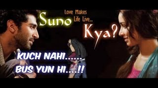 Aashiqui 2  Suno Kya Kuch Nahi Bus Yun Hi  Best Romantic Dialougue [upl. by Christmann]