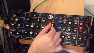 Behringer Model D  FM sounds and more [upl. by Idolem]