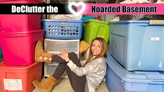 Hoarders ❤️ DeClutter The Basement  How to Stay Motivated [upl. by Auqenet]