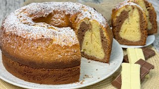 Ciambellone bicolore al doppio cioccolato [upl. by Spense]