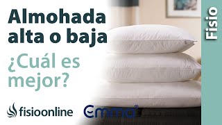 😴 Almohada alta baja o ninguna ¿Cuál es mejor [upl. by Corron]