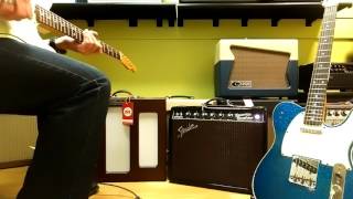 Magnatone Varsity Reverb with Fender 63 CS Tele [upl. by Novyaj]