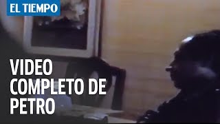 Polémico video de Gustavo Petro recibiendo dinero sospechoso  El Tiempo [upl. by Lazor]