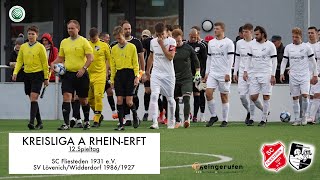 Topspiel Kreisliga A RheinErftkreis SC Fliesteden  SV LövenichWiddersdorf [upl. by Einal462]