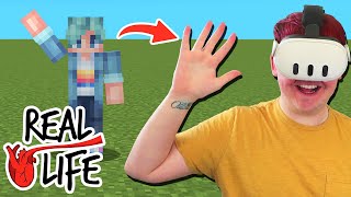 This is WEIRD  Minecraft Real Life SMP [upl. by Arthur]