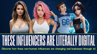 quotReallife Black Mirrorquot Discover how nonhuman influencers are changing real businesses through AI [upl. by Yvehc]