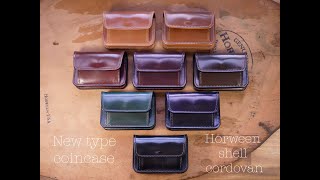 New type coincase  Horween shell cordovan [upl. by Anirehtak]