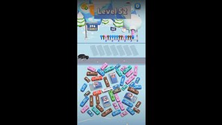 Bus Mania Car Jam Puzzle  Level 52 [upl. by Aicilaanna]