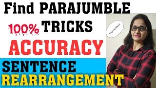 Best Tricks to Solve Para Jumbled Sentence  Sentence Rearrangement Tricks  by Priyanka Mam [upl. by Kared]