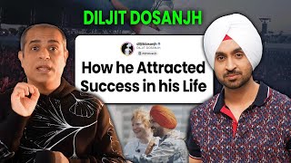 Diljit Dosanjh Case Study to Success  Law of Attraction  Mitesh Khatri [upl. by Aikimat]