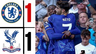 Crystal Palace vs Chelsea  HIGHLIGHTS  Premier League 2425  Nicolas Jackson Goal [upl. by Horne]