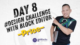 Day 8 Design Challenge with Block Editor WordPress [upl. by Yebba]