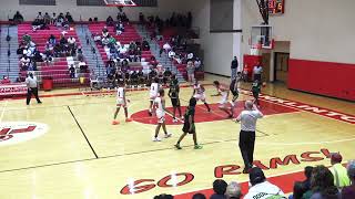 Hi school basketball Franklinton VS Bunn Boys Varsity 1282022 [upl. by Balfore160]