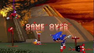 Game over for Sonics friends  Sonicexe clickteam remake [upl. by Leipzig658]