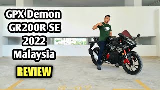 GPX Demon GR200R SE 2022 Malaysia  REVIEW [upl. by Alford113]