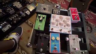 SOB ROCK pedalboard version one fuzz update [upl. by Durman]