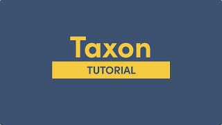 Taxon for After Effects Tutorial [upl. by Kirred253]