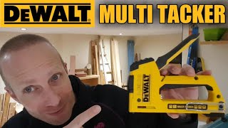 DeWalt Multi Tacker and 5in1 Staple Gun [upl. by Cerelia]