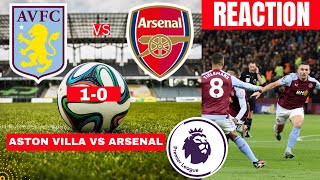 Aston Villa vs Arsenal 10 Live Stream Premier league Football EPL Match Score Highlights Gunners FC [upl. by Anahsek700]