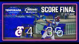 🍅 Tomateros vs Yaquis 🏹 17 de Octubre 2023 [upl. by Appledorf]