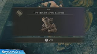 Elden Ring Shadow of the Erdtree  TwoHanded Sword Talisman Location Guide Best DLC Talisman [upl. by Caron]