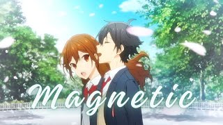 AMV Magnetic  illit  Animemix [upl. by Ayerhs56]