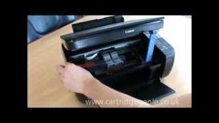 Canon Pixma MP280 How to set up and install ink cartridges [upl. by Niwdog]