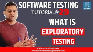 Software Testing Tutorial 29  What is Exploratory Testing [upl. by Bracci626]