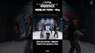 위댐보이즈  박재범JAY PARK  Why 안무가 버전 시안 영상 WE DEM BOYZ 위댐보이즈 Original Choreographers demo [upl. by Donatelli]