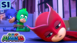 Owlette and the Flash Flip Trip  PJ Masks S1 E03  Cartoon for kids [upl. by Aerbas860]