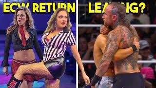 ECW Returns to WWE…Vince Meets With WWE TKO…AEW Star Leaving…Wrestling News [upl. by Hernardo]