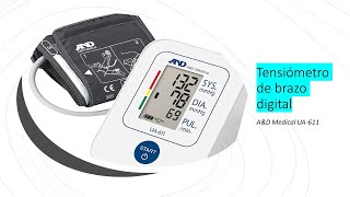 Tensiómetro de Brazo AampD Medical UA611 [upl. by Airdnahc]