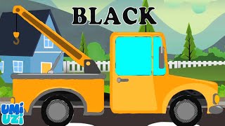 Coloring Street Cars amp Trucks Color Book Cartoon Video For Kids [upl. by Anikat]