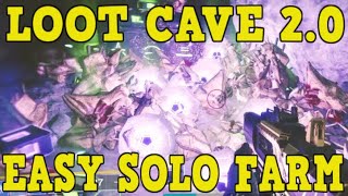 DESTINY 2  EASY SOLO LOOT CAVE FARM [upl. by Arola]