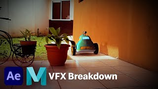 VFX Breakdown  After effect amp Maya [upl. by Higginbotham918]