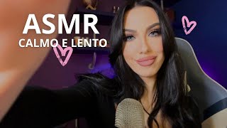 ASMR  TRACCIO IL TUO VISO MENTRE RIPETO PAROLE RILASSANTI LENTAMENTE [upl. by Rowland]