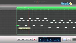 GarageBand Tutorial  Editing MIDI [upl. by Johnny225]