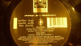 Deep Sensation  Reelin with the feelin  Deep jazz dub [upl. by Enirroc]