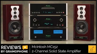 McIntosh MC152 Compact Power Amplifier [upl. by Aitsirk]