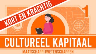 MAW KORT amp KRACHTIG CULTUREEL KAPITAAL [upl. by Culver]