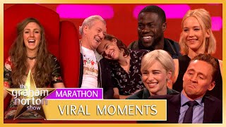 Most Viral Moments  MARATHON  The Graham Norton Show [upl. by Atinek]