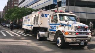 COMPILATION OF NYPD POLICE UNITS RESPONDING IN VARIOUS NEIGHBORHOODS OF NEW YORK CITY 25 [upl. by Ziegler]