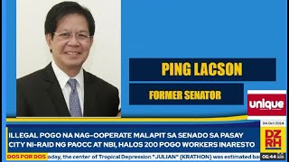 PING LACSON on Fiscalizer Role in the Senate Pork Barrel Cleansing the PNP Interview on DZRH [upl. by Etiuqal54]