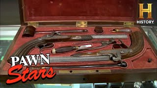 Pawn Stars Antique Pistols Worth MUCH MORE Than Expected Season 3 [upl. by Nixie]