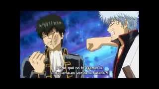 Gintama Gintoki golpea a Hijikata [upl. by Gilberta831]