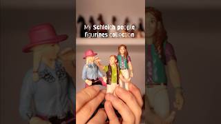 MY SCHLEICH PEOPLE FIGURINES COLLECTION 👩🏼‍🤝‍👨🏻schleich modelhorse breyer [upl. by Neraa916]