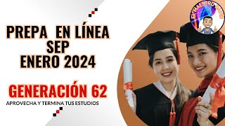 👨🏾‍💻 Convocatoria Prepa en Linea SEP 👩🏻‍🎓 ENERO 2024 [upl. by Ailisec]