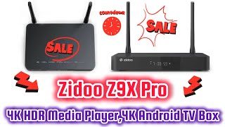 Zidoo Z9X Pro 4K HDR Media Player  For sale zidoo 4k mediaplayer forsale offer jadigital [upl. by Andra]